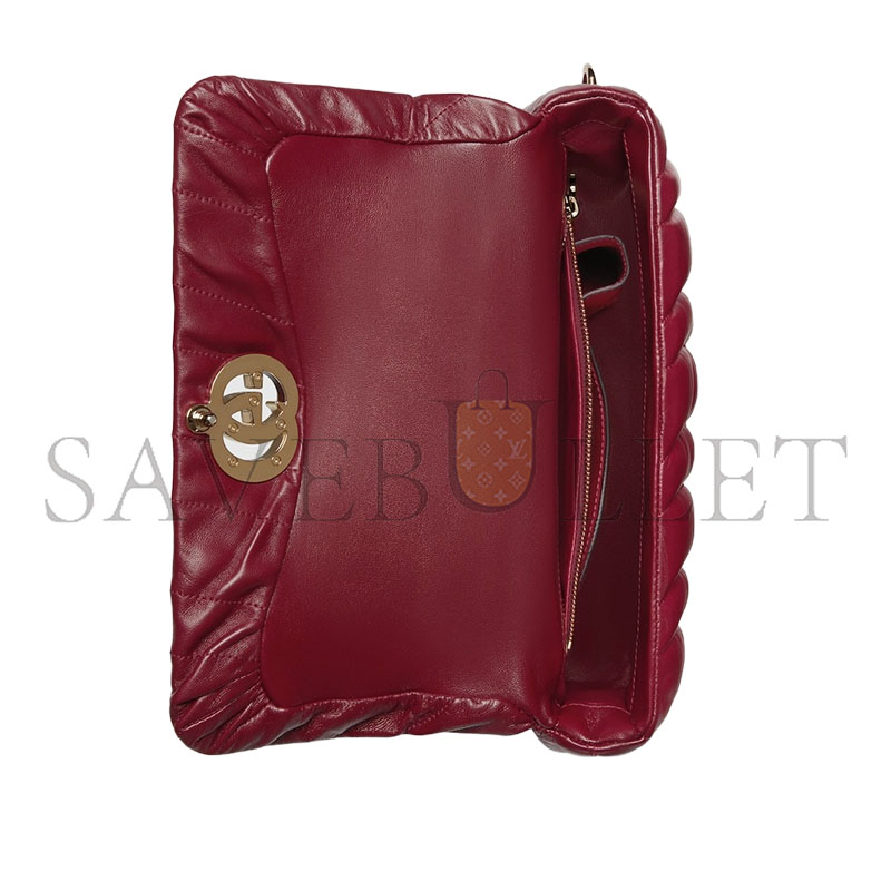 GUCCI GG MILANO SMALL TOP HANDLE BAG 806016 (25.9*14*6.1cm)